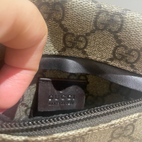 SOLD 🥰Gucci Coated Canvas GG Belt Bag - Picture 8 of 9